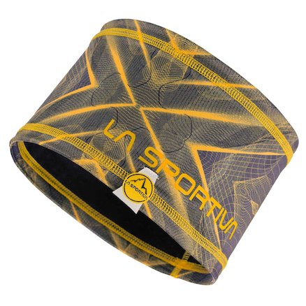 La Sportiva Headband schwarz gelb