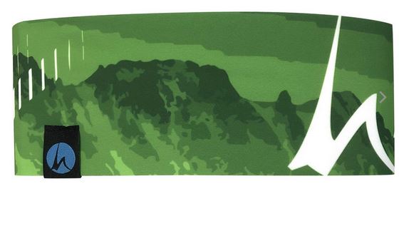 Höhenrausch Headband green Mountain