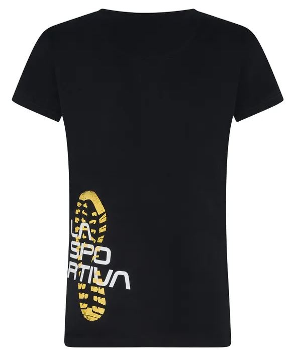 La Sportiva Shirt mit Rückenprint schwarz