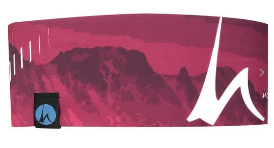 Höhenrausch Headband pink Mountain
