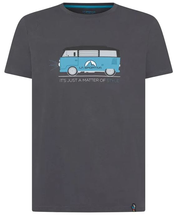 La Sportiva Shirt Van topaz carbon