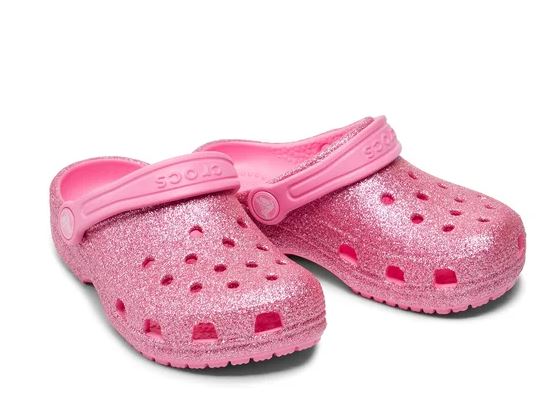 Crocs Glitzer pink