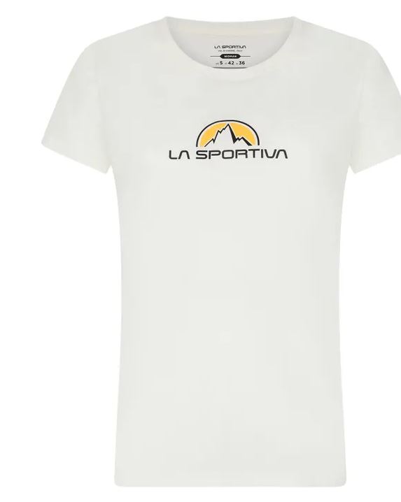 La Sportiva Shirt mit Rückenprint weiß